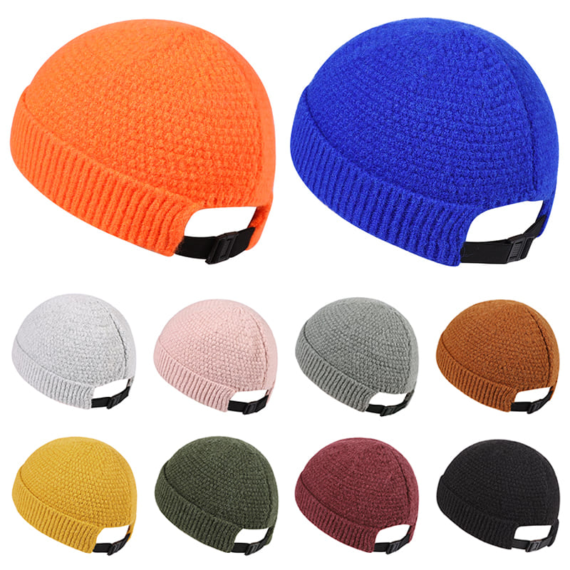 Plain Docker Beanie Cap