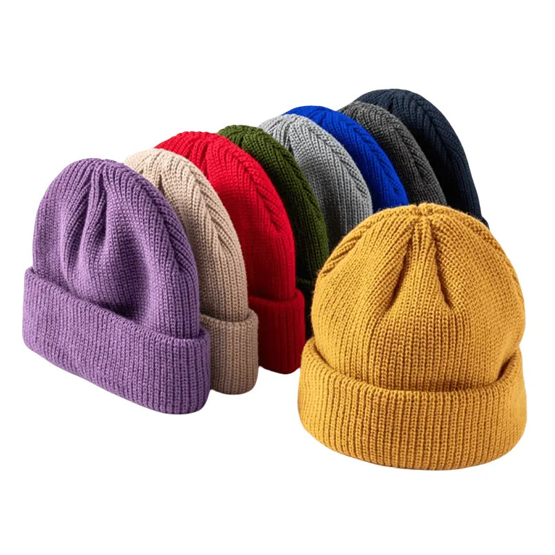 Plain Knitted Beanie
