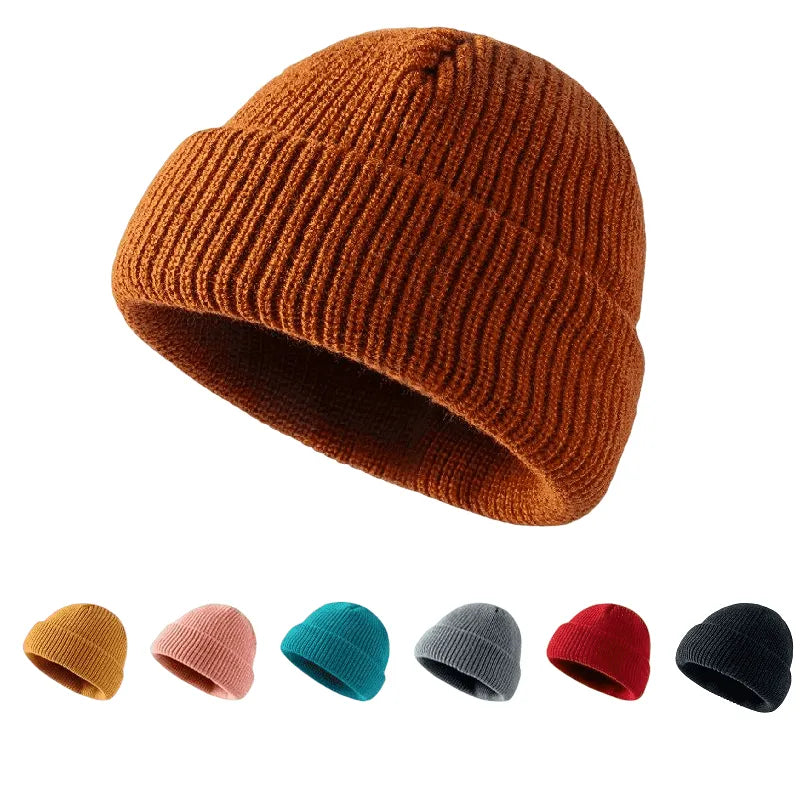 Plain Knitted Beanie