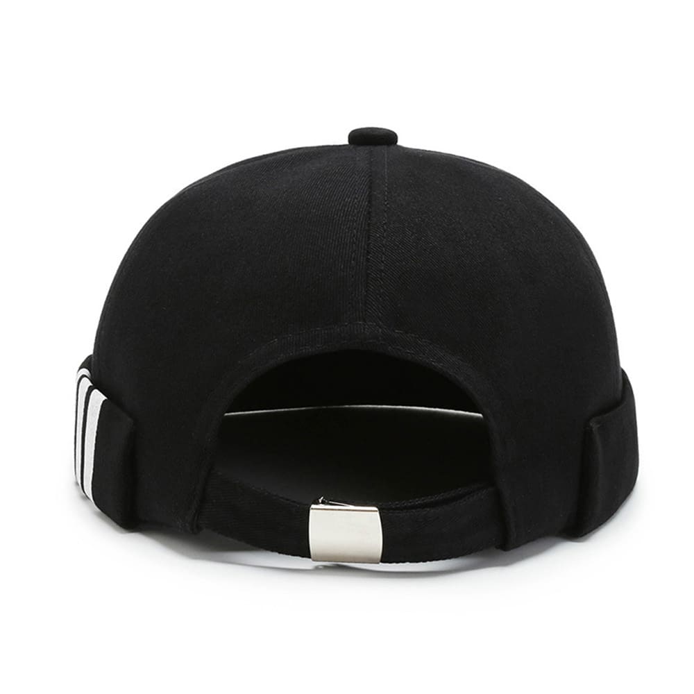Stripes Cotton Docker Cap