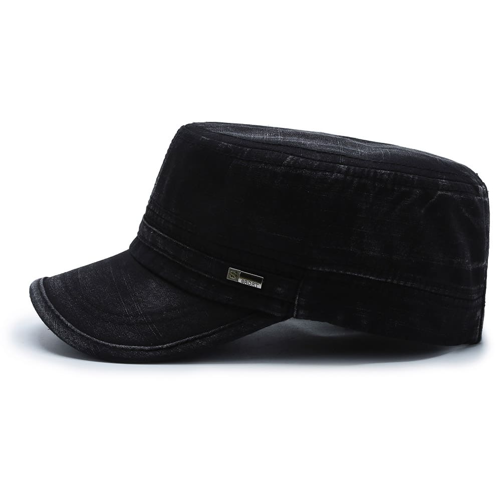 Washed Cotton Army Cap