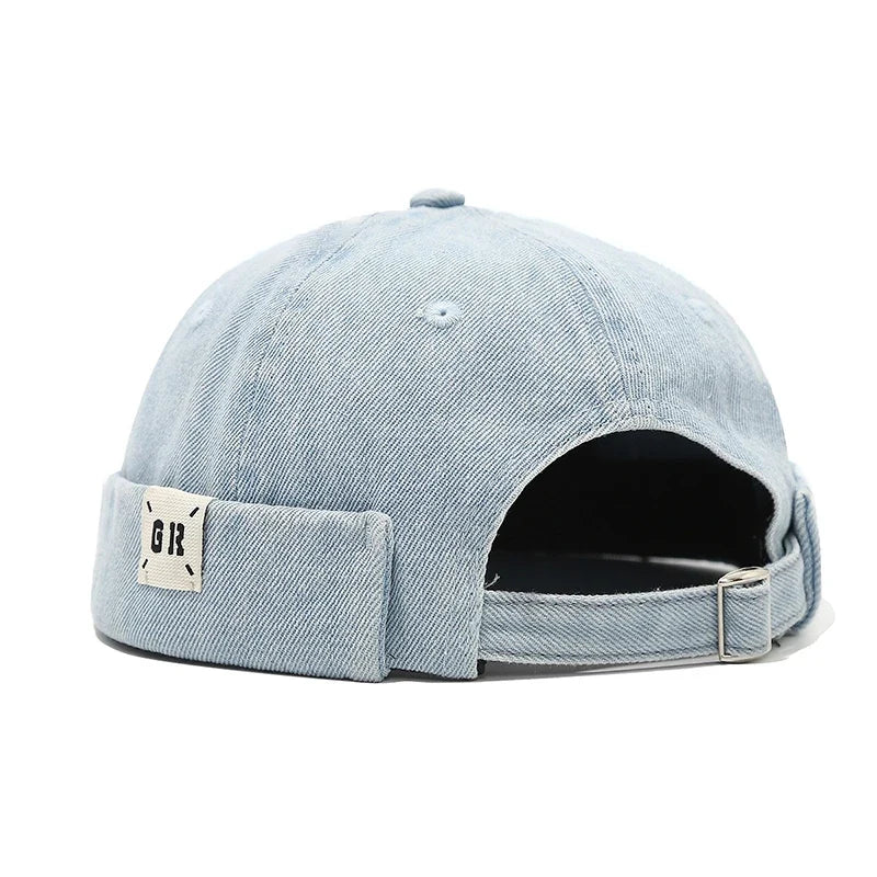 GR Denim Cotton Docker Cap
