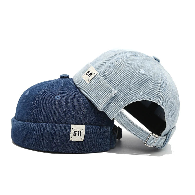 GR Denim Cotton Docker Cap