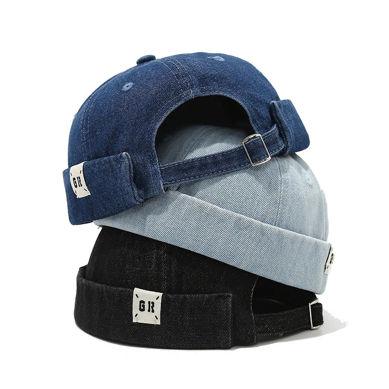 GR Denim Cotton Docker Cap