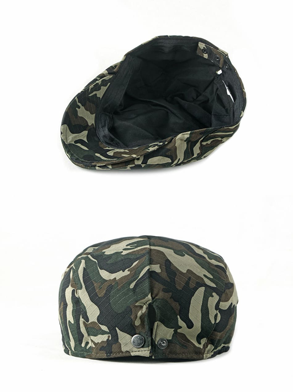 Classic Camouflage Flat Cap
