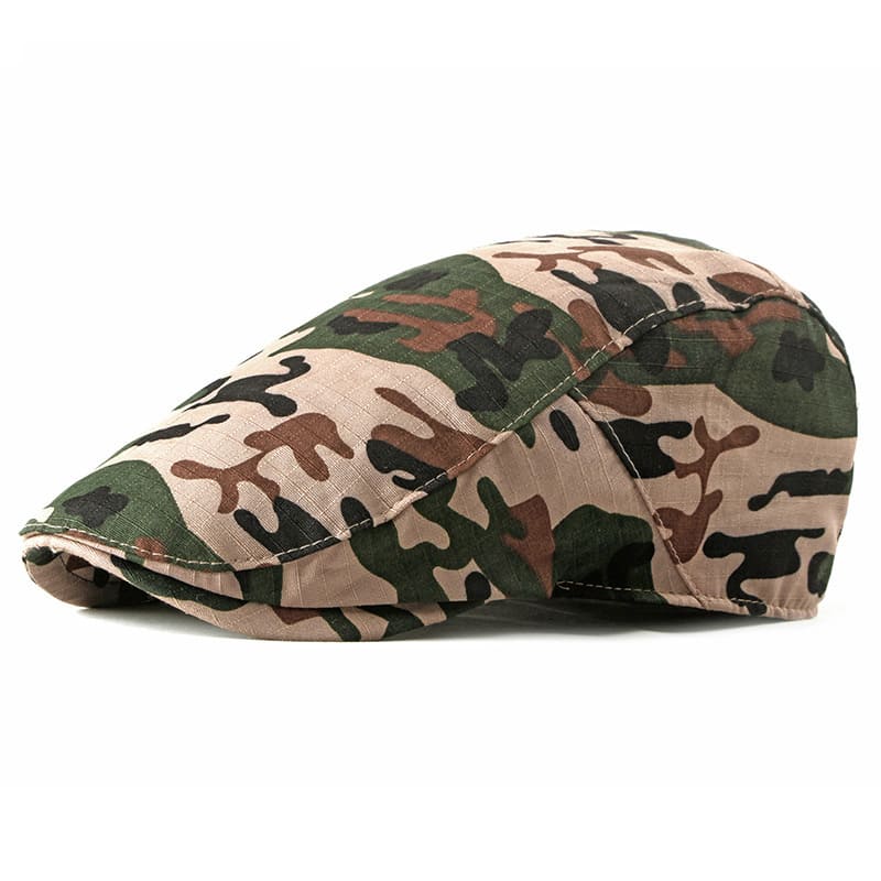 Classic Camouflage Flat Cap