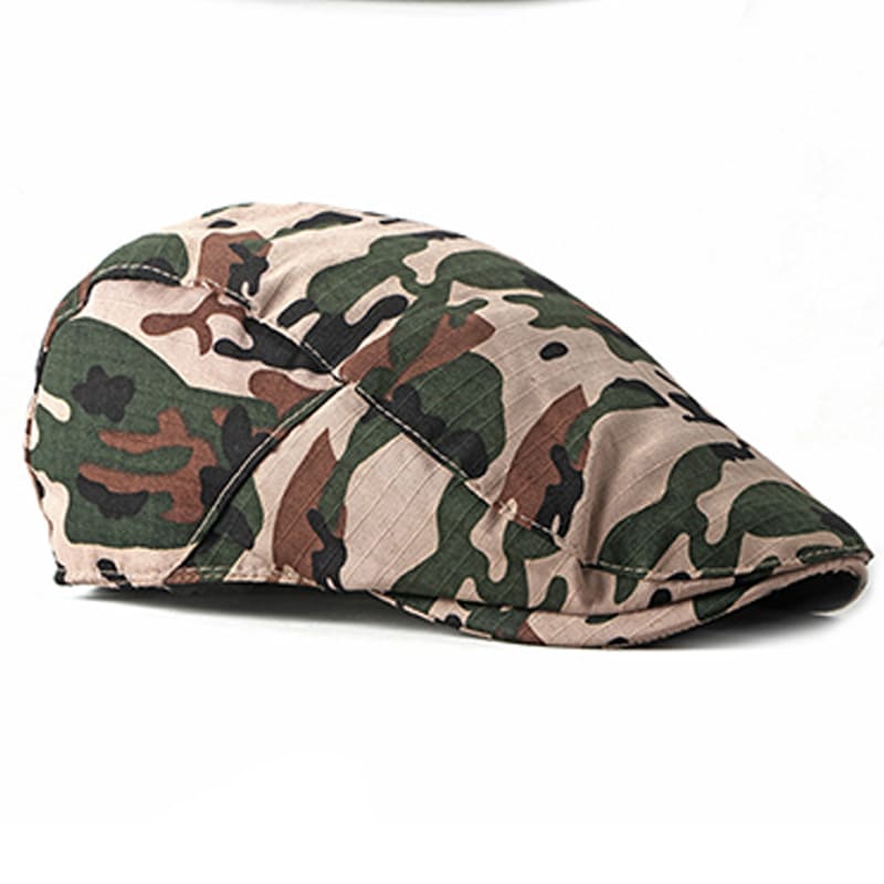 Classic Camouflage Flat Cap