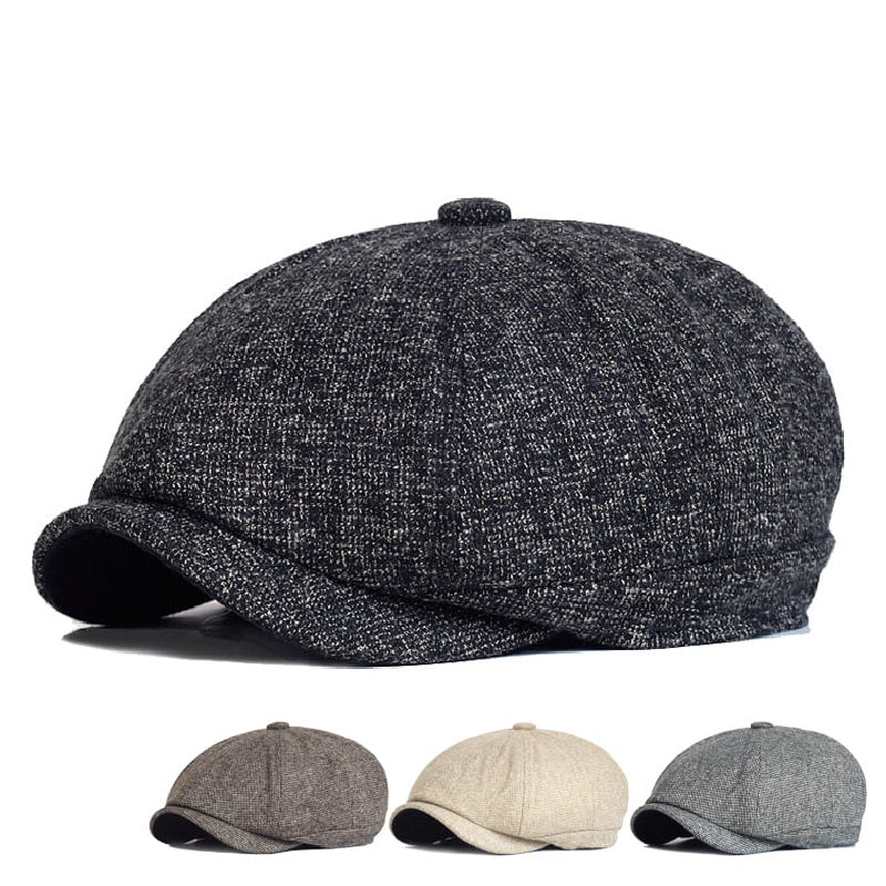 Galway Marbled Newsboy Cap
