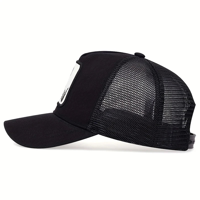 Gangsta Skeleton Trucker Cap