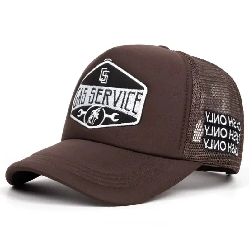 Gas Service Trucker Baseball Cap
