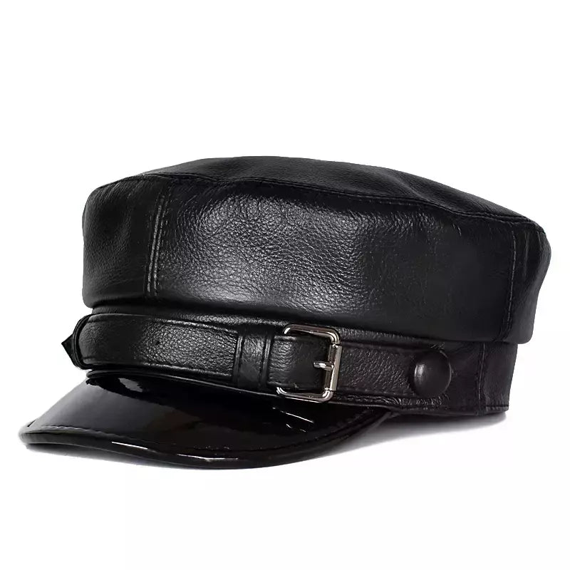 Gascogne Genuine Leather Sailor Cap