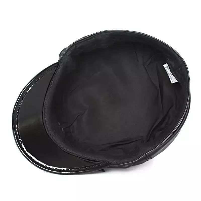 Gascogne Genuine Leather Sailor Cap