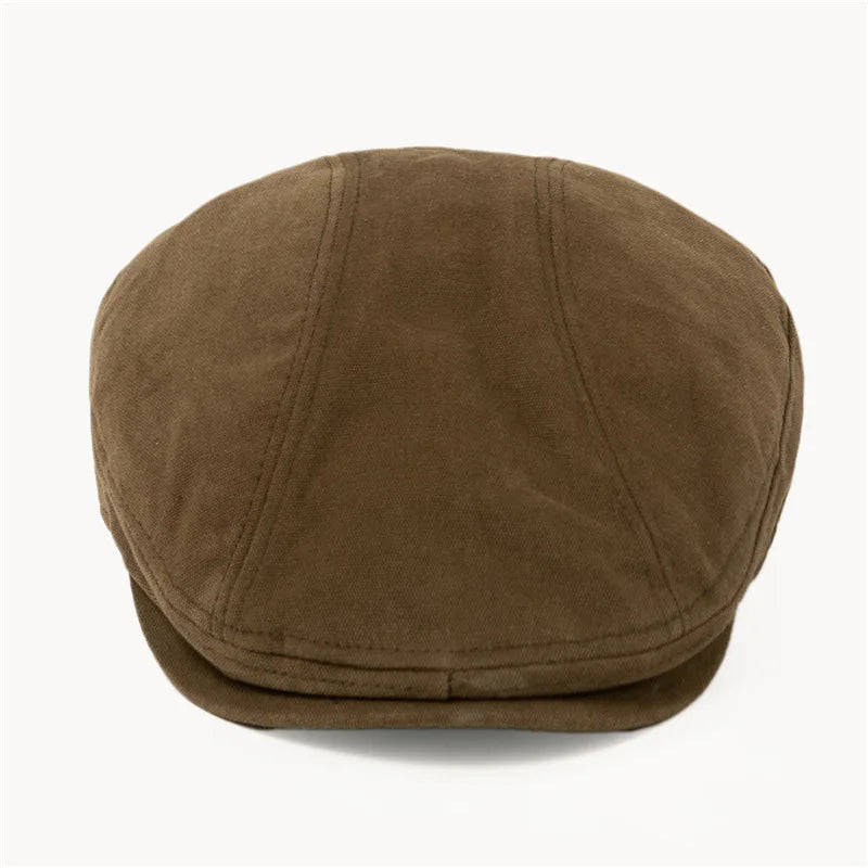 Gatsby Vintage Plain Flat Cap