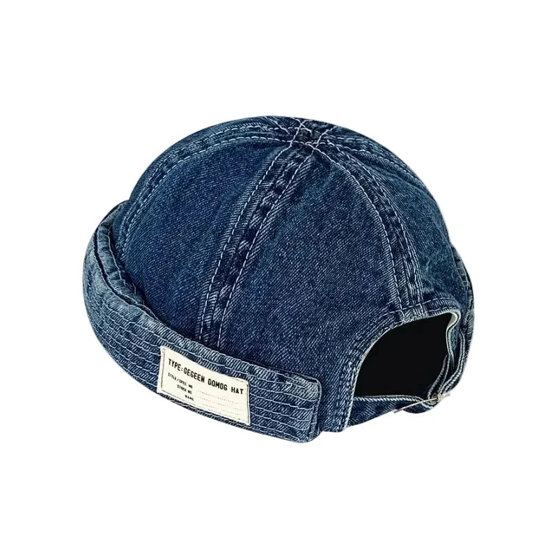 Gegeen Domog Denim Blue Docker Cap