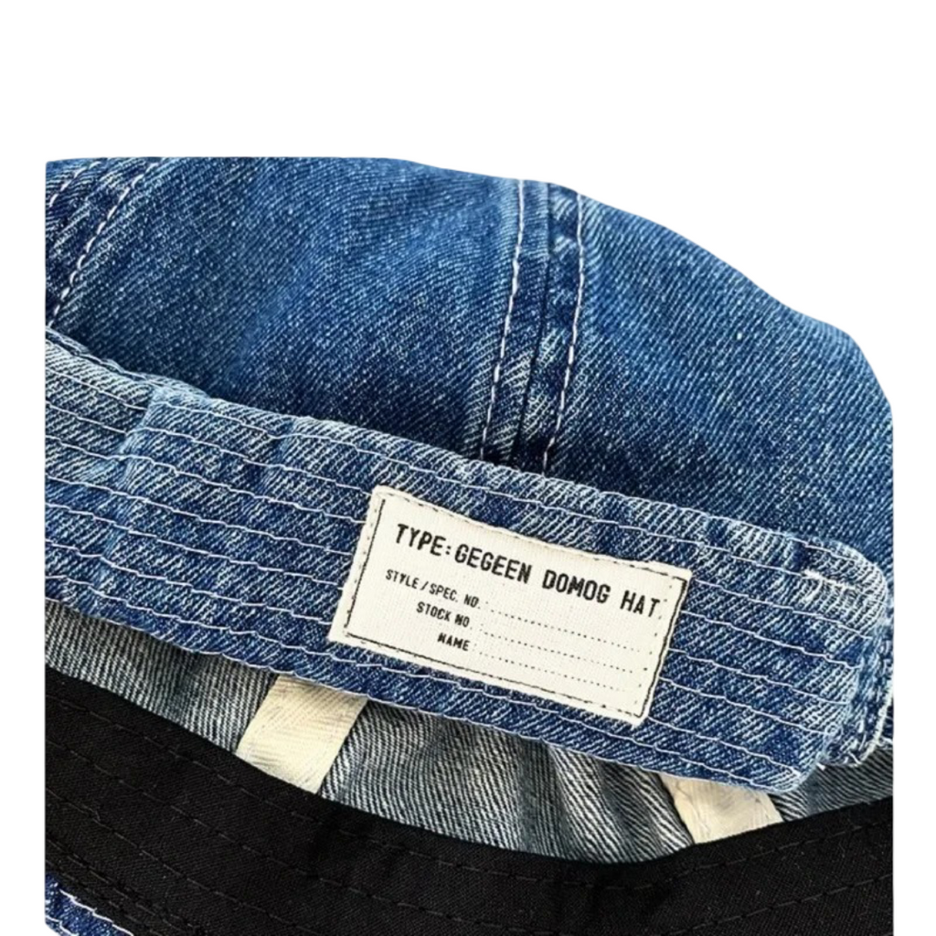 Gegeen Domog Denim Blue Docker Cap