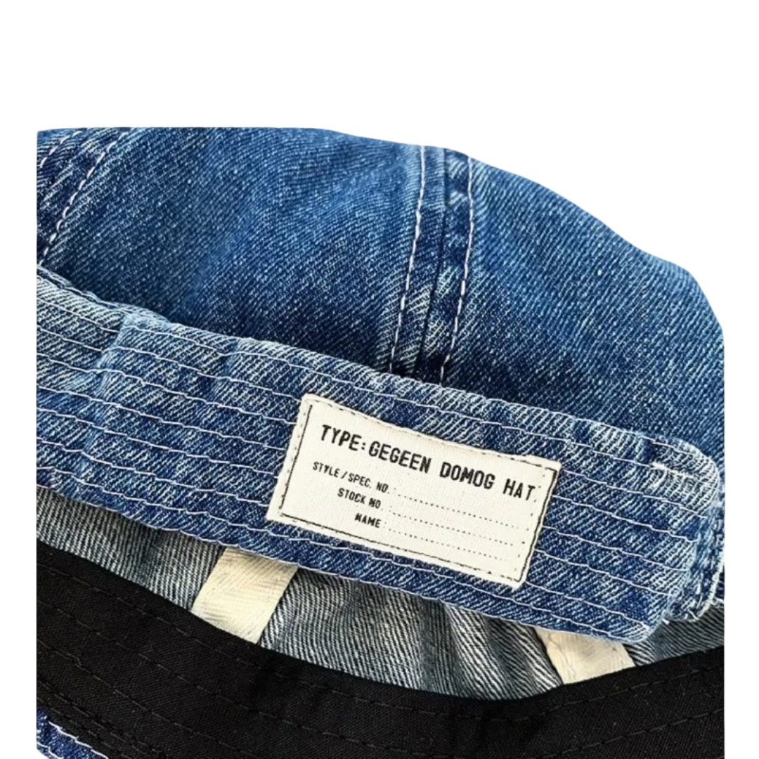 Gegeen Domog Denim Blue Docker Cap