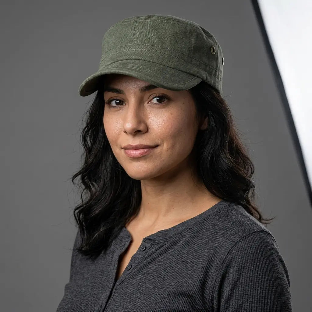 Georgetown Adjustable Cotton Army Cap
