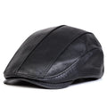 Georgetown Leather Scales Flat Cap