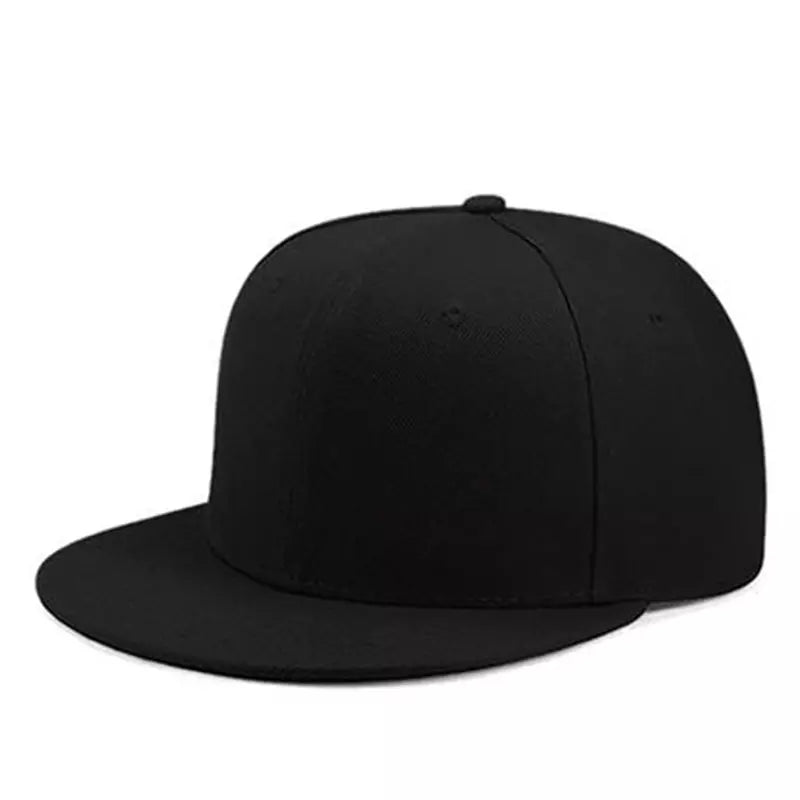 Classic Plain Snapback Cap