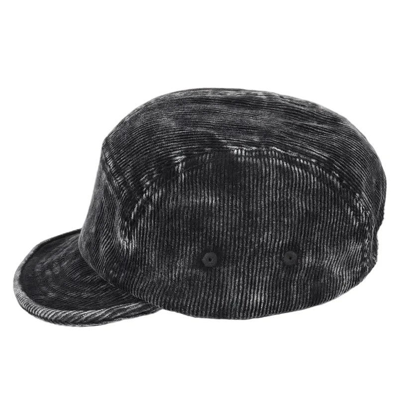 Corduroy 5 Panels Baseball Cap