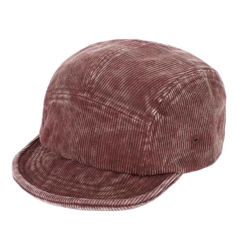 Corduroy 5 Panels Baseball Cap