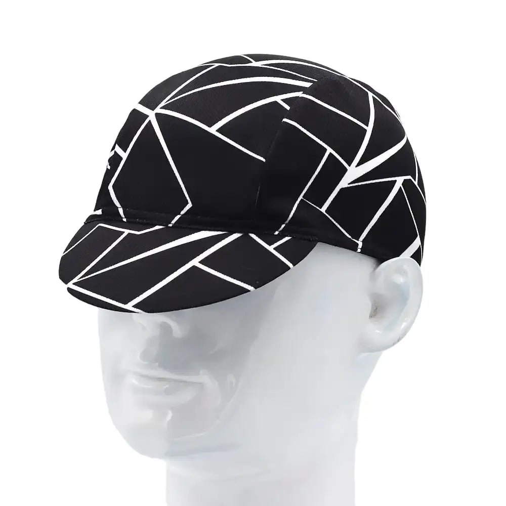 Black & White Cycling Cap