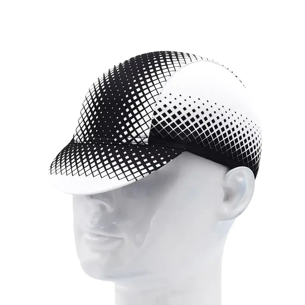 Black & White Cycling Cap