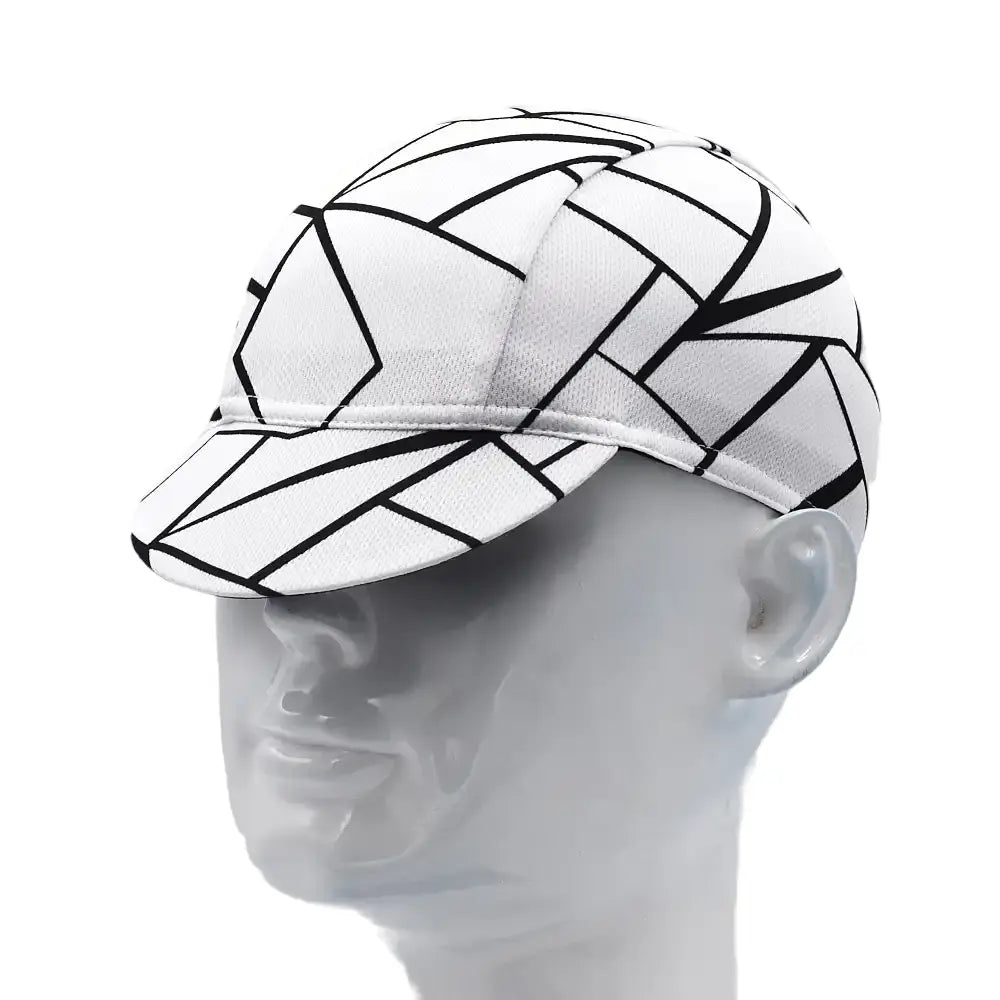 Black & White Cycling Cap