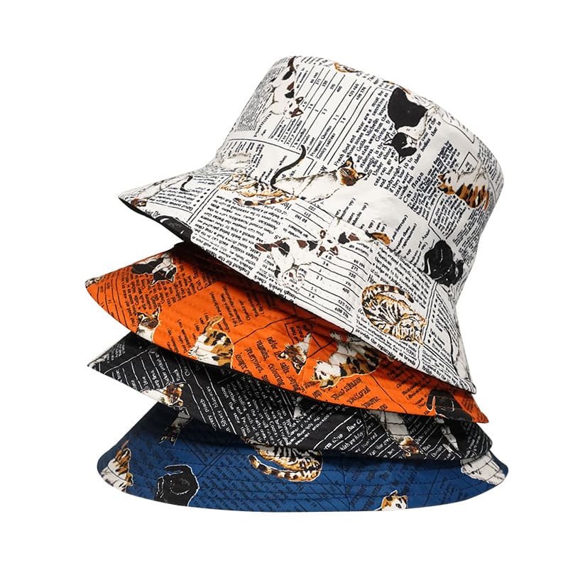 Cat Bucket Hat
