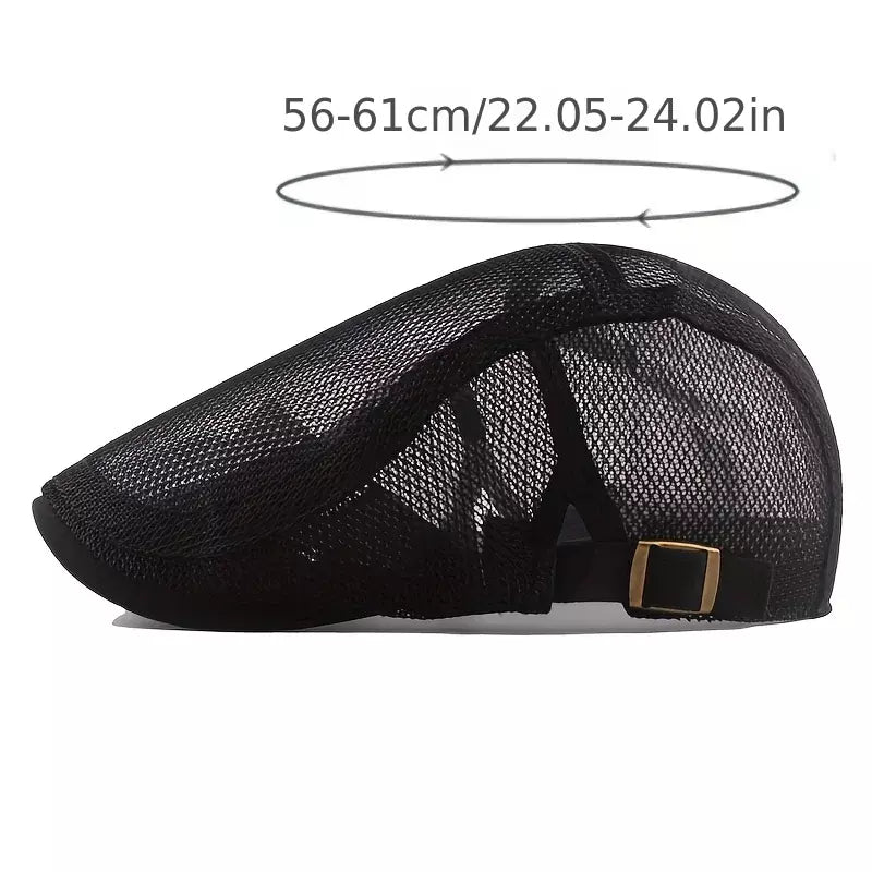 Classic Mesh Flat Cap