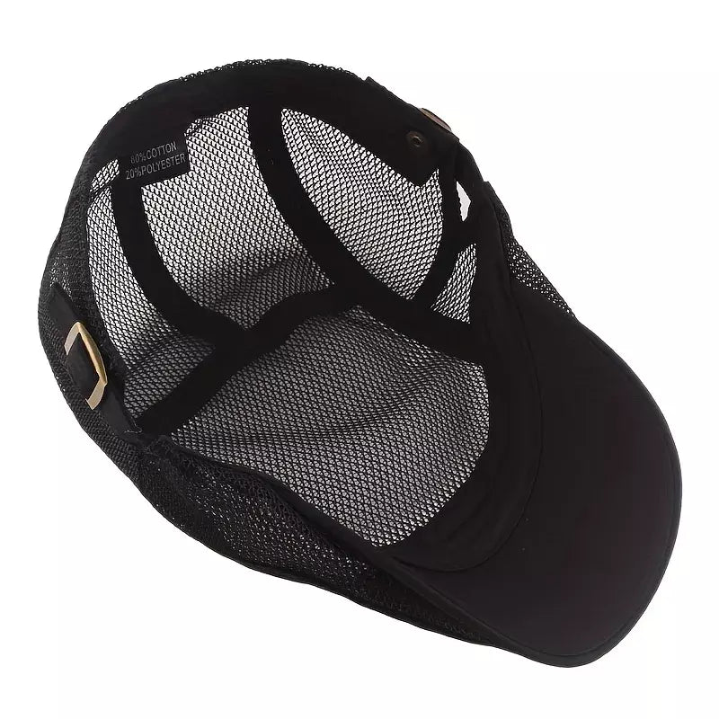 Classic Mesh Flat Cap