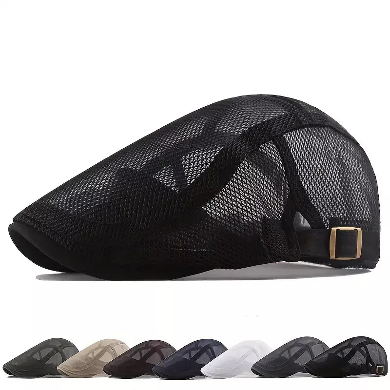 Classic Mesh Flat Cap
