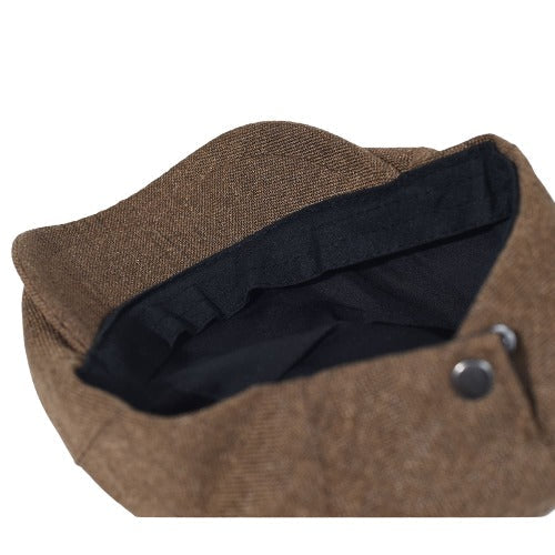 Classic Plain Cotton Flat Cap