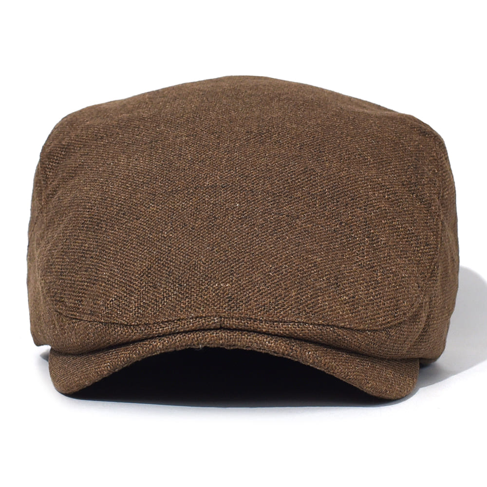 Classic Plain Cotton Flat Cap