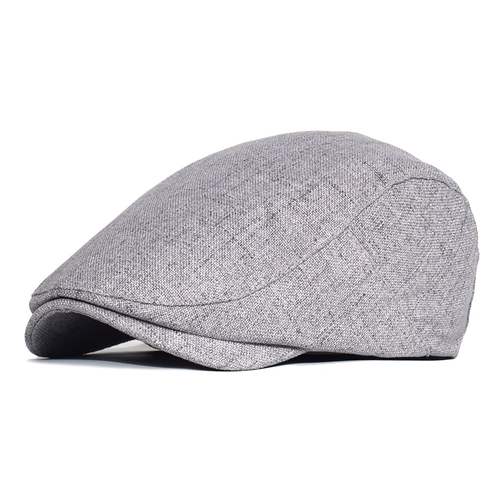 Classic Plain Cotton Flat Cap