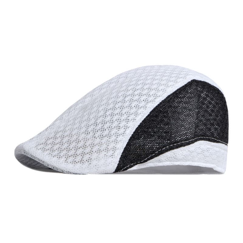 Summer Mesh Flat Cap