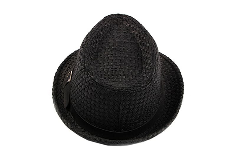 Summer Straw Trilby Hat