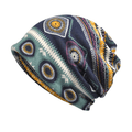 Vintage Boho Cotton Snood Beanie