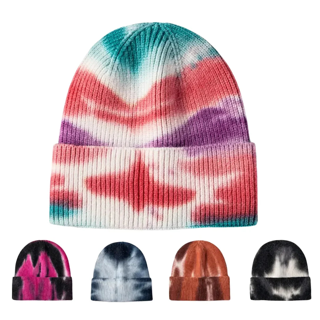 Winter Tie-Dye Beanie