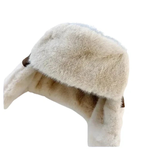 Girl Power Winter Plush Bomber Hat
