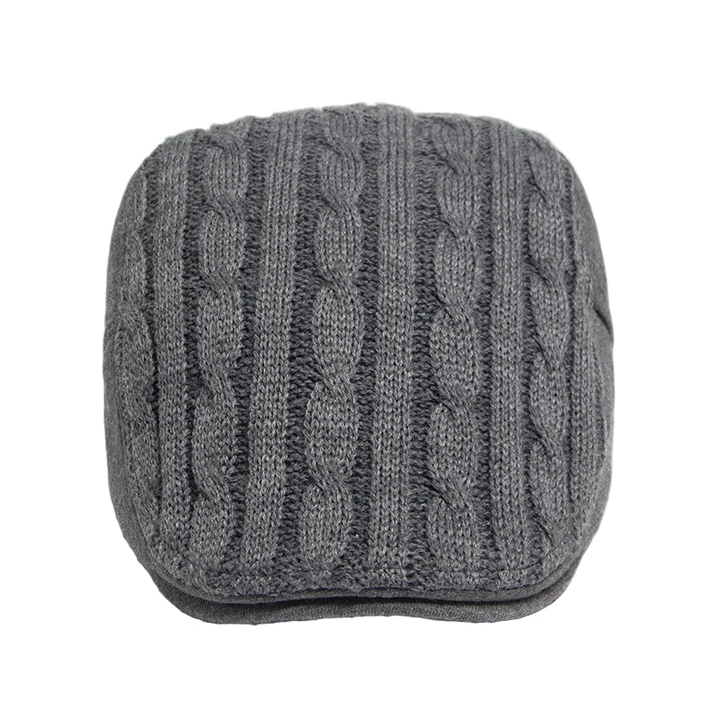 Glamorgan Winter Knitted Flat Cap