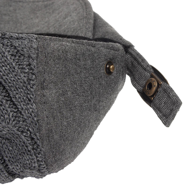 Glamorgan Winter Knitted Flat Cap