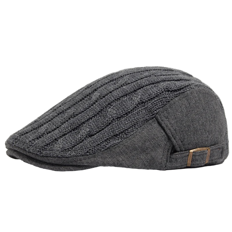 Glamorgan Winter Knitted Flat Cap