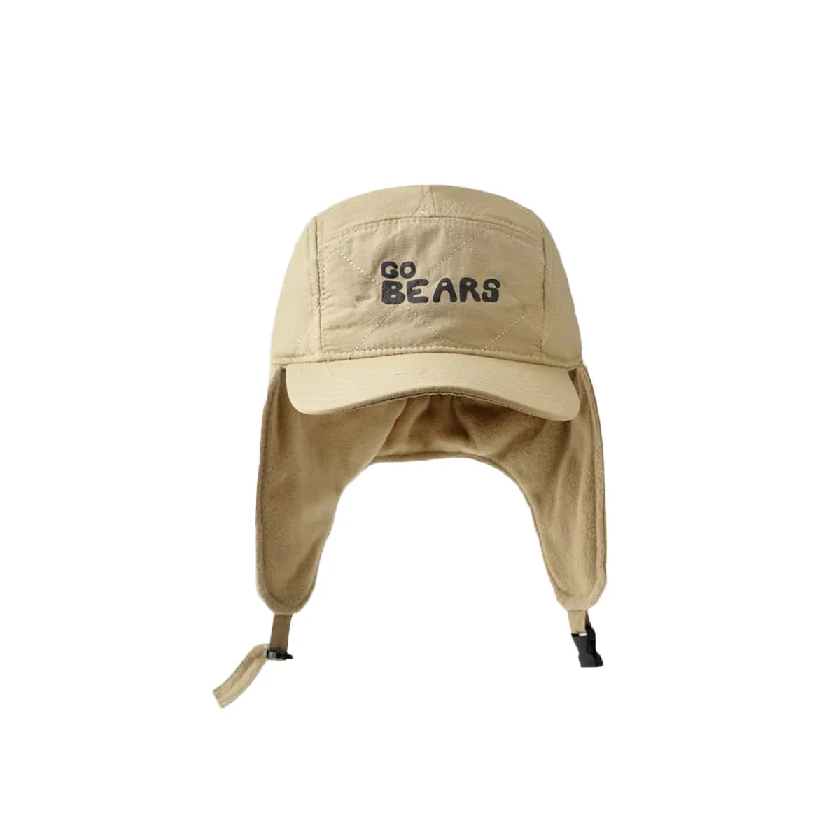 Go Bears Kids Fishing Earflaps Baseball Cap