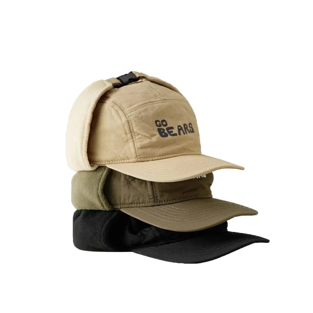 Go Bears Kids Fishing Earflaps Baseball Cap