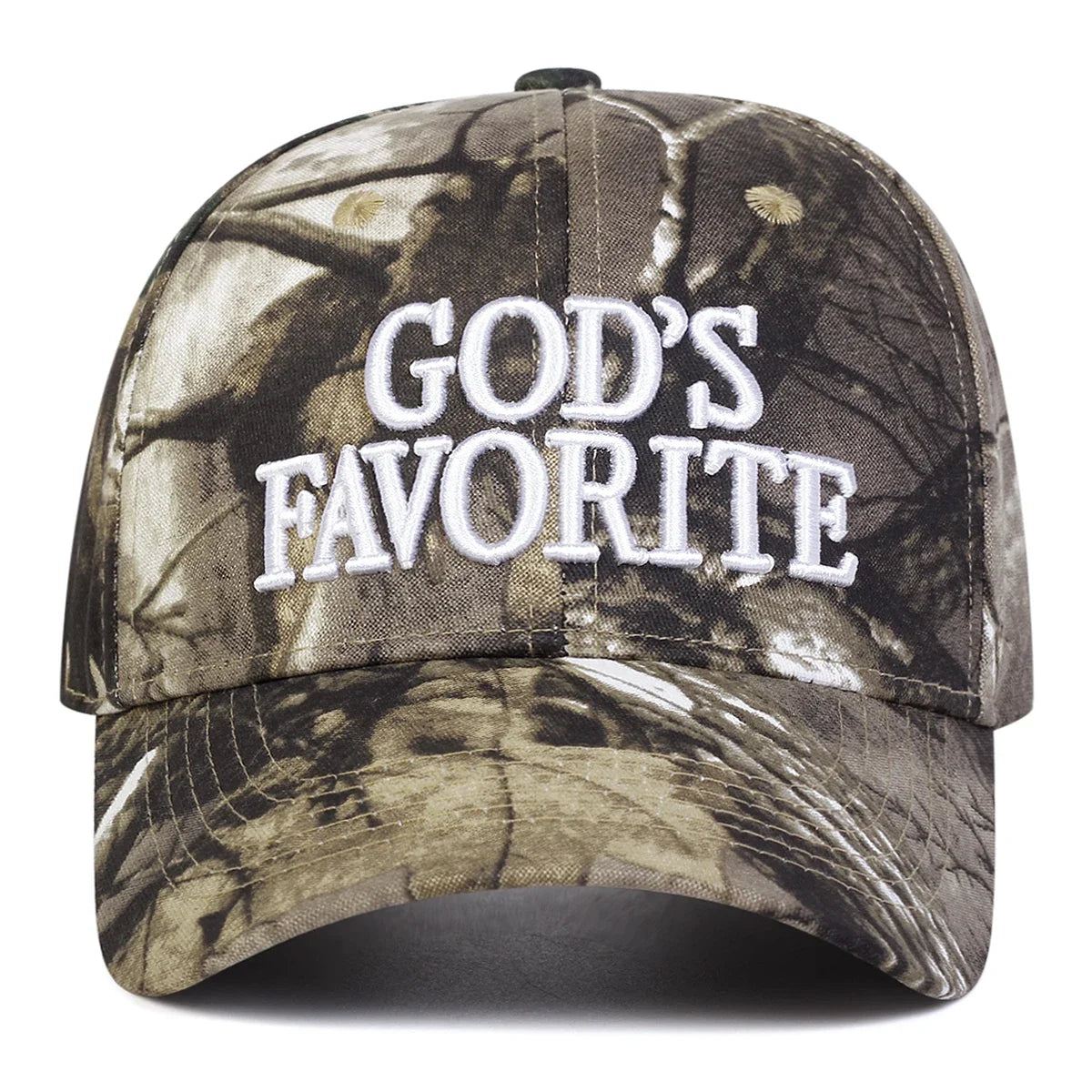 God's Favorite Camouflage Baseball Cap