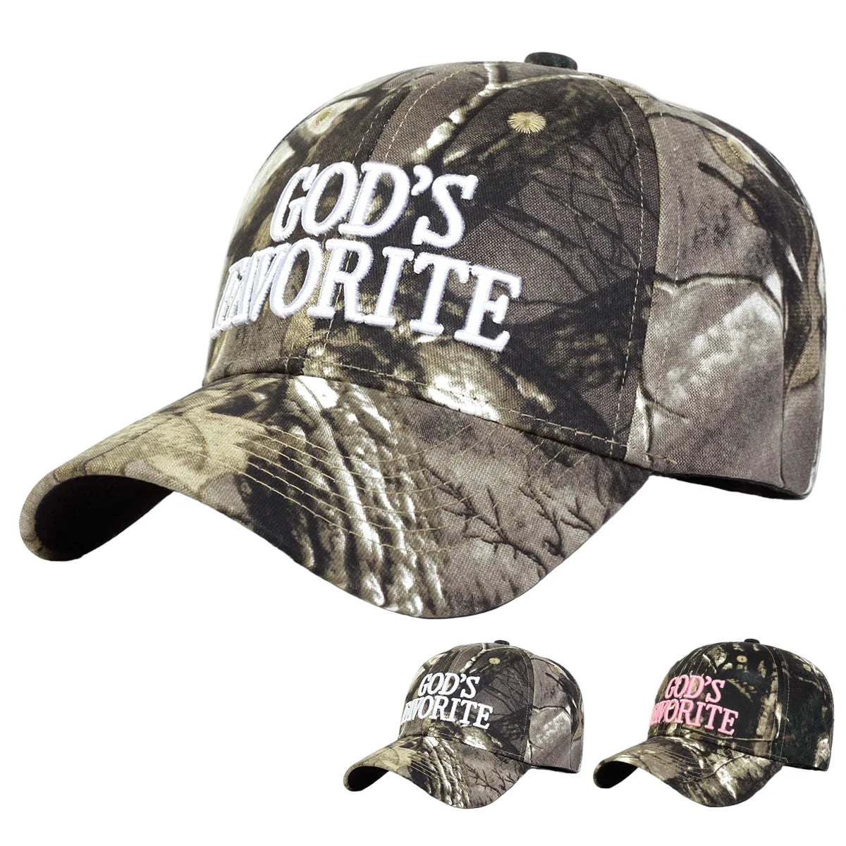 God's Favorite Camouflage Baseball Cap