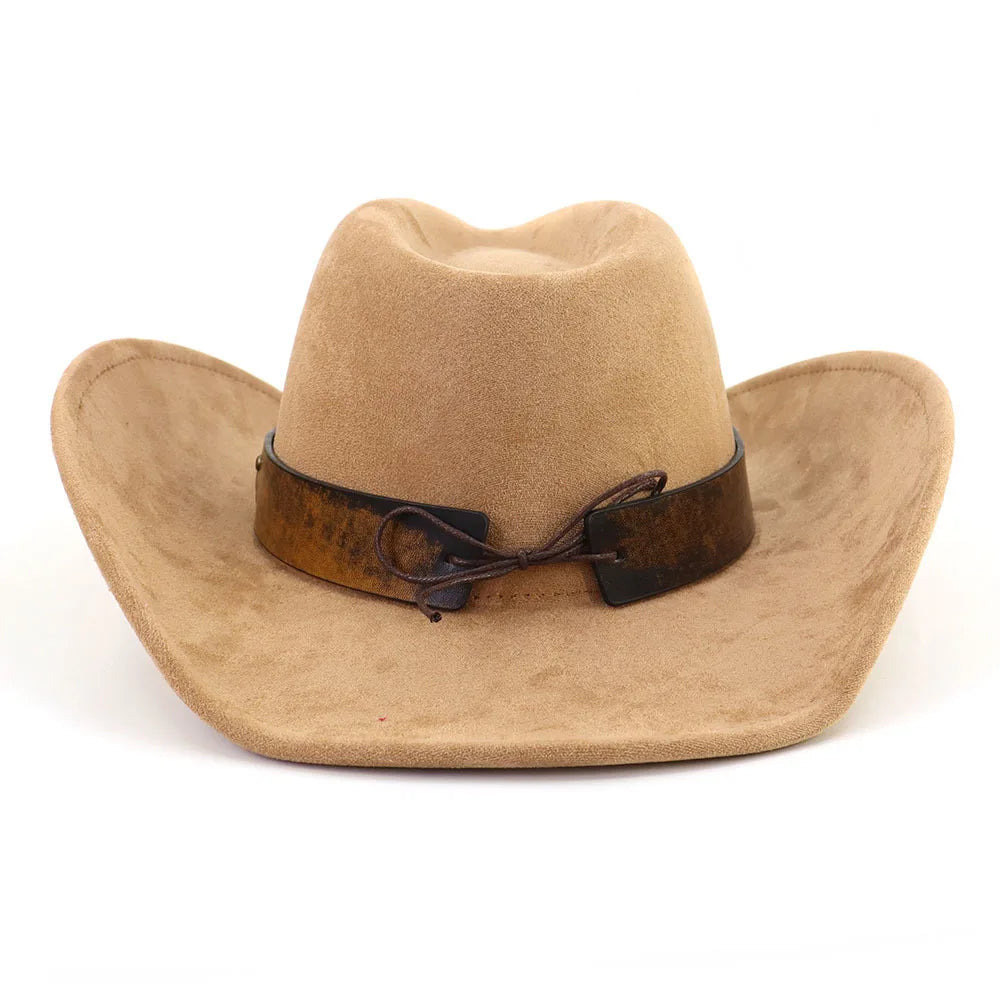 Golden Bull Suede Cowboy Hat
