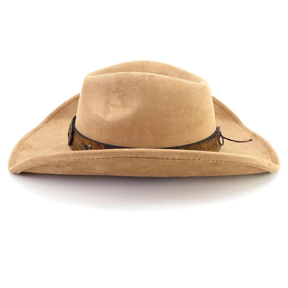 Golden Bull Suede Cowboy Hat