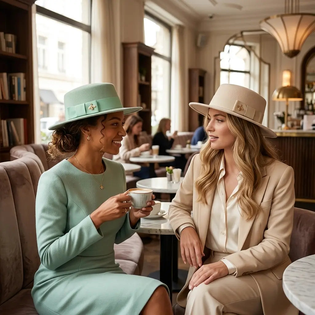 Golden Firefly Classic Boater Hat
